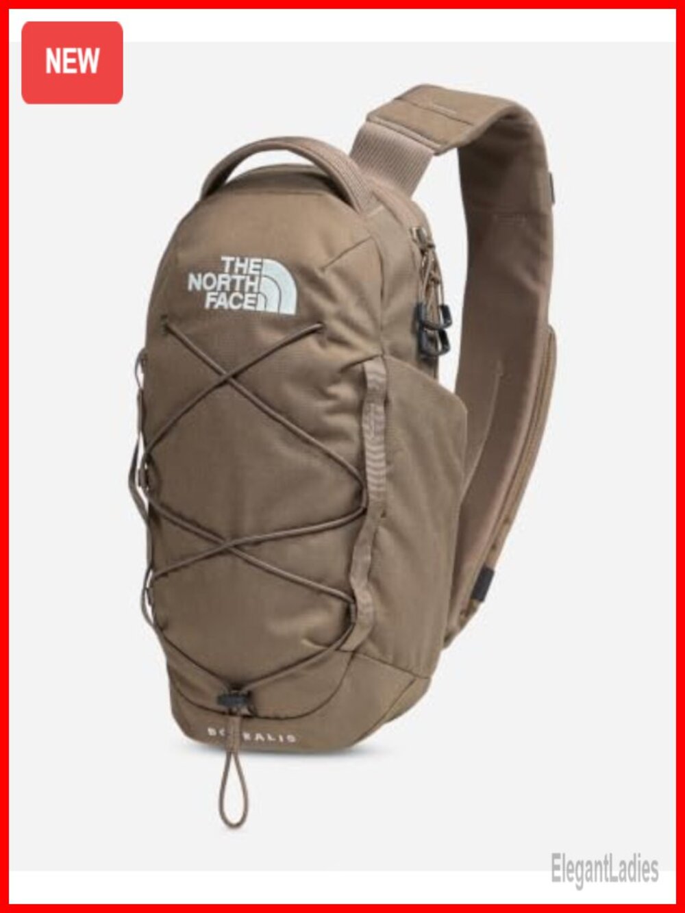 North Face Borealis Sling Crossbody Bag Water Repellent Adjustable Strap